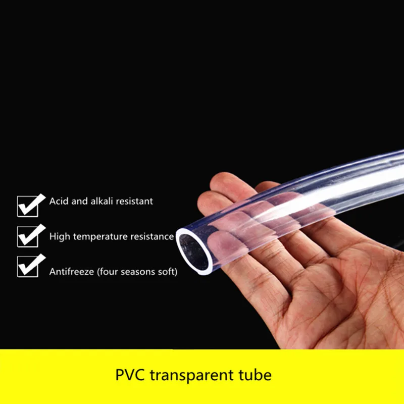 Corrosion resistant plastic hose PVC transparent tube household plumbing diesel horizontal tube 2/4/5/6/8 mm tubing
Corrosion resistant plastic hose PVC transparent tube household plumbing diesel horizontal tube 2/4/5/6/8 mm tubing