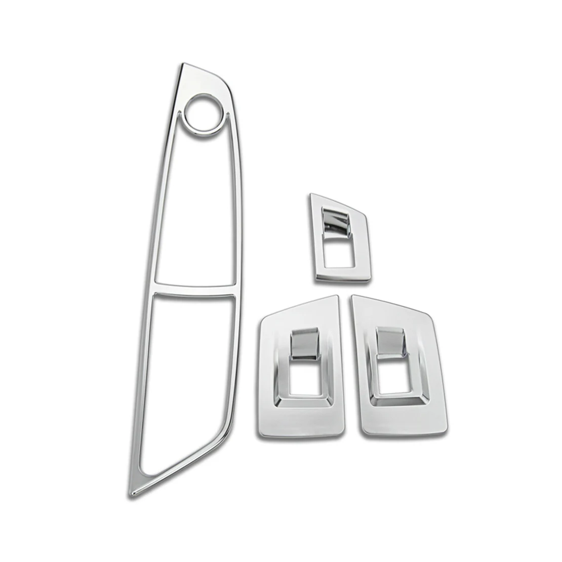 CITALL 4Pcs Chrome Interior Door Window Switch Panel Trim Cover for BMW 5 Series F10 520 525 530i 550i 528i 2011 2012 2013 -2015
CITALL 4Pcs Chrome Interior Door Window Switch Panel Trim Cover for BMW 5 Series F10 520 525 530i 550i 528i 2011 2012 2013 -2015
