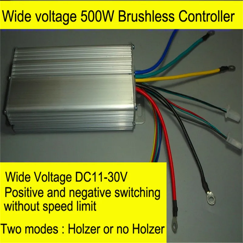 DC12V-24V Wide Voltage Brushless Motor Controller 500W High Power DC Brushless Motor Driver 30A 40A
DC12V-24V Wide Voltage Brushless Motor Controller 500W High Power DC Brushless Motor Driver 30A 40A