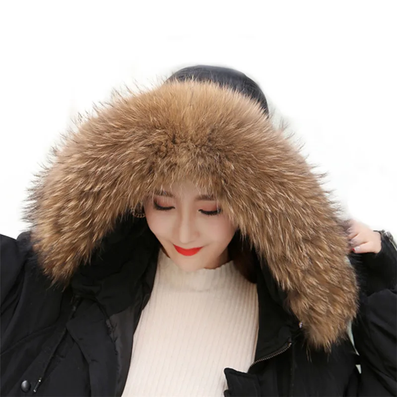 Raccoon Fur Collar Women's Natural Fur Collar Trim Hoodie Custom Fur For Hood Collar Shawl Down Coat Hood Fur Decor Warm Scarf
Raccoon Fur Collar Women's Natural Fur Collar Trim Hoodie Custom Fur For Hood Collar Shawl Down Coat Hood Fur Decor Warm Scarf