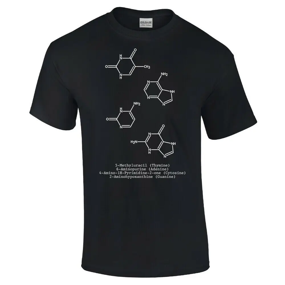 Dna Molecules Thymine Adenine Cytosine Guanine Shirt Police Forensics T Shirts Fashion 2019 Summer New Men Cotton Print T Shirt
Dna Molecules Thymine Adenine Cytosine Guanine Shirt Police Forensics T Shirts Fashion 2019 Summer New Men Cotton Print T Shirt