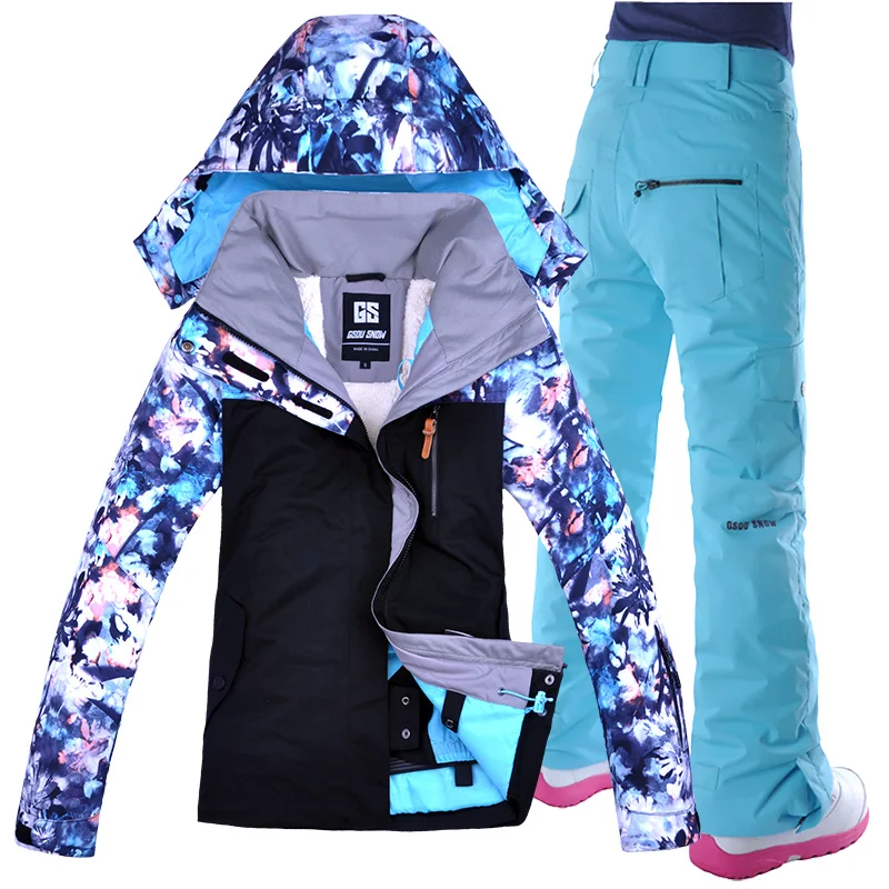 Gsou Snow Outdoor Windshield Waterproof Winter Thickened South Double Ski Coat Single Ski Dress Women's Suit, New Ski Dress Sui
Gsou Snow Outdoor Windshield Waterproof Winter Thickened South Double Ski Coat Single Ski Dress Women's Suit, New Ski Dress Sui