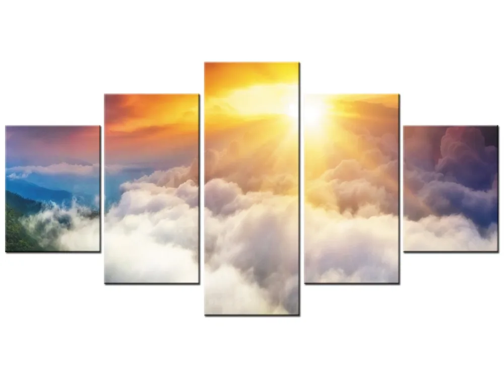 5 Панель hd-картины Sunshine облака Wall Art украшение дома Гостиная Печать на холсте Современная живопись в рамке J009-031
5 Панель hd-картины Sunshine облака Wall Art украшение дома Гостиная Печать на холсте Современная живопись в рамке J009-031