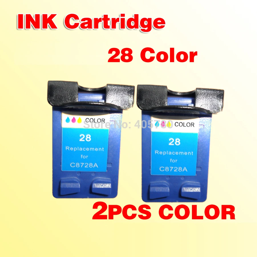 2pcs for28 INK cartridge compatible for 28 color Deskjet 3320/3420/3425/5550/5551
2pcs for28 INK cartridge compatible for 28 color Deskjet 3320/3420/3425/5550/5551