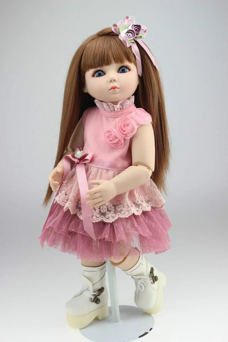 18 "45 см принцесса BJD/SD девочка куклы силиконовые Возрожденные куклы кукла моделирование коллективный Bjd кукла для подарки на день рождения р...
18 "45 см принцесса BJD/SD девочка куклы силиконовые Возрожденные куклы кукла моделирование коллективный Bjd кукла для подарки на день рождения р...