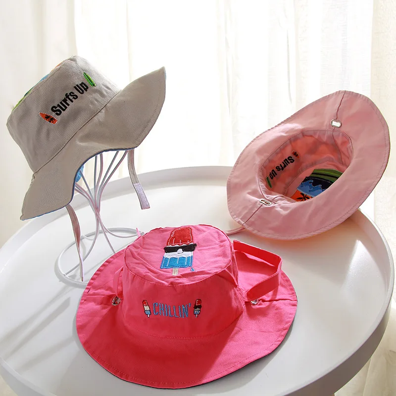 Fashion Baby Bucket Hats Double Side Can Wear Sun Cap Children's Fisherman's hat Boy Girl Basin Visor Hat Kids Beach Sun Caps
Fashion Baby Bucket Hats Double Side Can Wear Sun Cap Children's Fisherman's hat Boy Girl Basin Visor Hat Kids Beach Sun Caps