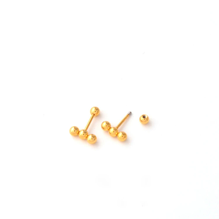 Нержавеющая сталь 20 Калибр 0 8 мм tragus спиральный для хряща серьги пирсинг