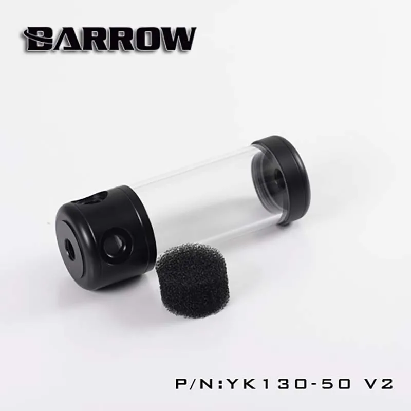 Barrow YK130-50 YK180-50 YK230-50 YK280-50 V2 Reservoir(DIA:50MM, TL:130mm/180mm/230mm/280mm)T body B cap water cooler tank
Barrow YK130-50 YK180-50 YK230-50 YK280-50 V2 Reservoir(DIA:50MM, TL:130mm/180mm/230mm/280mm)T body B cap water cooler tank