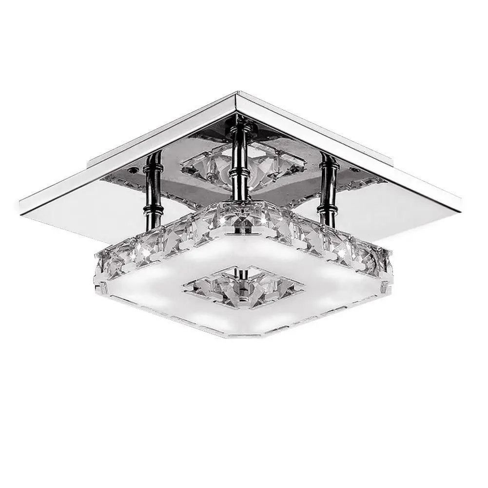 Modern Crystal LED Ceiling Pendant Lamp Stainless Steel Fixture Chandelier Light for Room Hallway Deration
Modern Crystal LED Ceiling Pendant Lamp Stainless Steel Fixture Chandelier Light for Room Hallway Deration