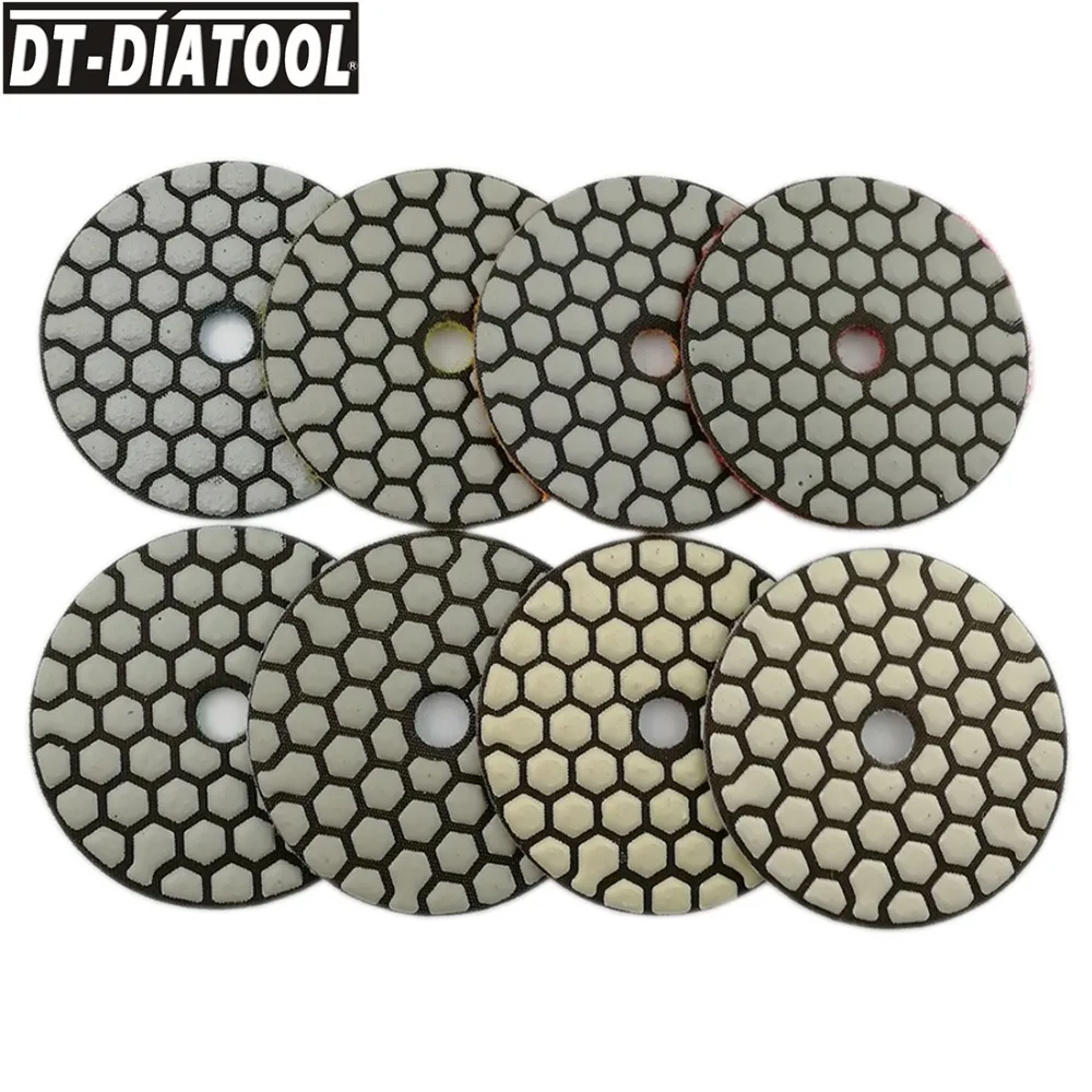 DT-DIATOOL 8 шт./компл. сухие 80 мм тонкие полимерные Алмазные Гибкие Полировальные колодки диаметром 3 дюйма для нейлонового заднего шлифовального диска 3 дюйма
DT-DIATOOL 8 шт./компл. сухие 80 мм тонкие полимерные Алмазные Гибкие Полировальные колодки диаметром 3 дюйма для нейлонового заднего шлифовального диска 3 дюйма