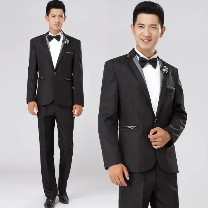 Blazer men formal dress latest coat pant designs suit men costume homme terno trouser marriage wedding suits for men's black
Blazer men formal dress latest coat pant designs suit men costume homme terno trouser marriage wedding suits for men's black