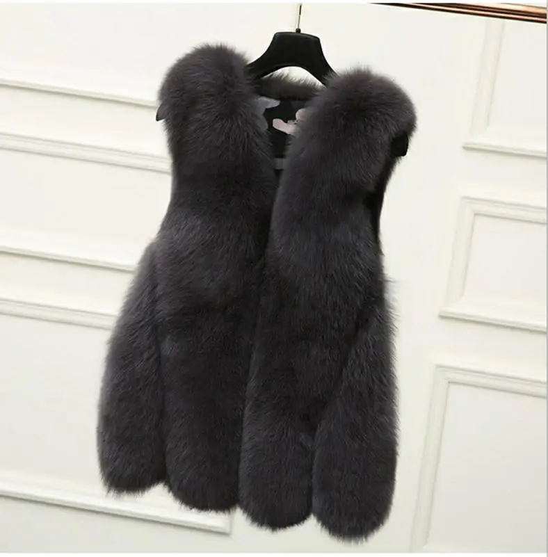 New Arrival 2019 Winter Warm Fashion brand Women Faux Fur Vest Faux Fur Coat Fox Fur Vest Colete Feminino Plus size S-4XL wj1180
New Arrival 2019 Winter Warm Fashion brand Women Faux Fur Vest Faux Fur Coat Fox Fur Vest Colete Feminino Plus size S-4XL wj1180