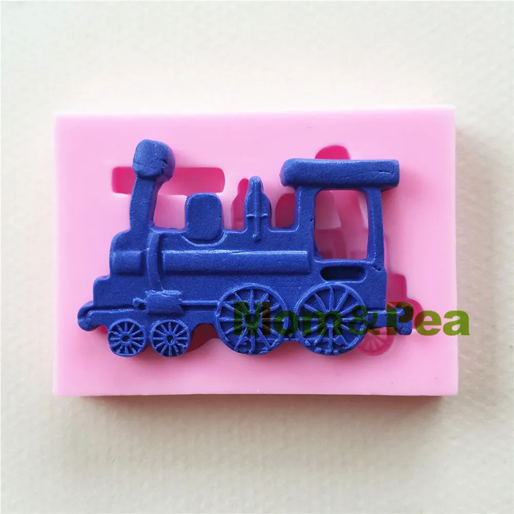 Mom&Pea 1047 Free Shipping Train Head Shaped Silicone Mold Cake Decoration Fondant Cake 3D Mold Food Grade
Mom&Pea 1047 Free Shipping Train Head Shaped Silicone Mold Cake Decoration Fondant Cake 3D Mold Food Grade