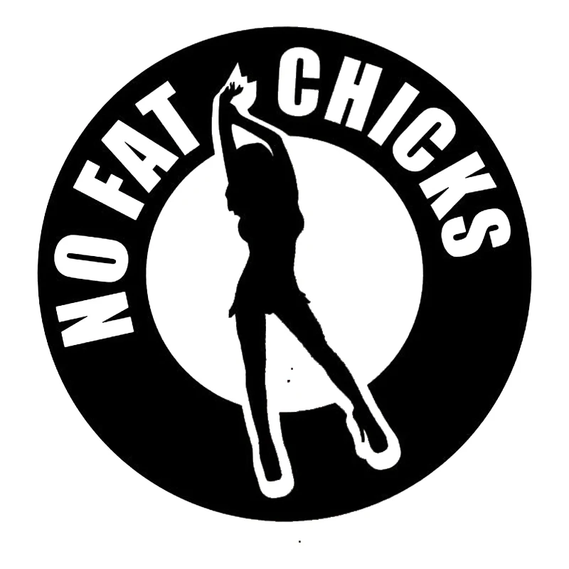 14*14cm Aufkleber No Fat Chicks Sexy Hot Girl Sticker Shocker Autoaufkleber Tuning Fun Gag Vinyl Car Stickers
14*14cm Aufkleber No Fat Chicks Sexy Hot Girl Sticker Shocker Autoaufkleber Tuning Fun Gag Vinyl Car Stickers