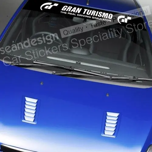 Gran Turismo YYY04 Windshield Decal Sticker PVC(BLACK+WHITE, BLACK+RED, BLACK+YELLOW colour)
Gran Turismo YYY04 Windshield Decal Sticker PVC(BLACK+WHITE, BLACK+RED, BLACK+YELLOW colour)