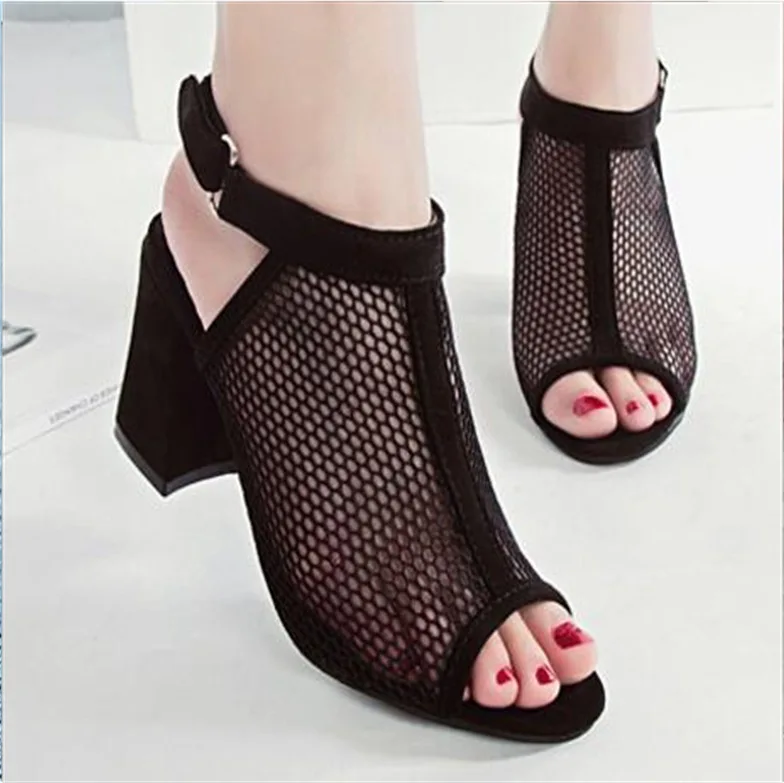 New Fashion Summer Woman Mesh Wild Breathable Hollow Solid Color Fish Mouth Casual Sandals
New Fashion Summer Woman Mesh Wild Breathable Hollow Solid Color Fish Mouth Casual Sandals