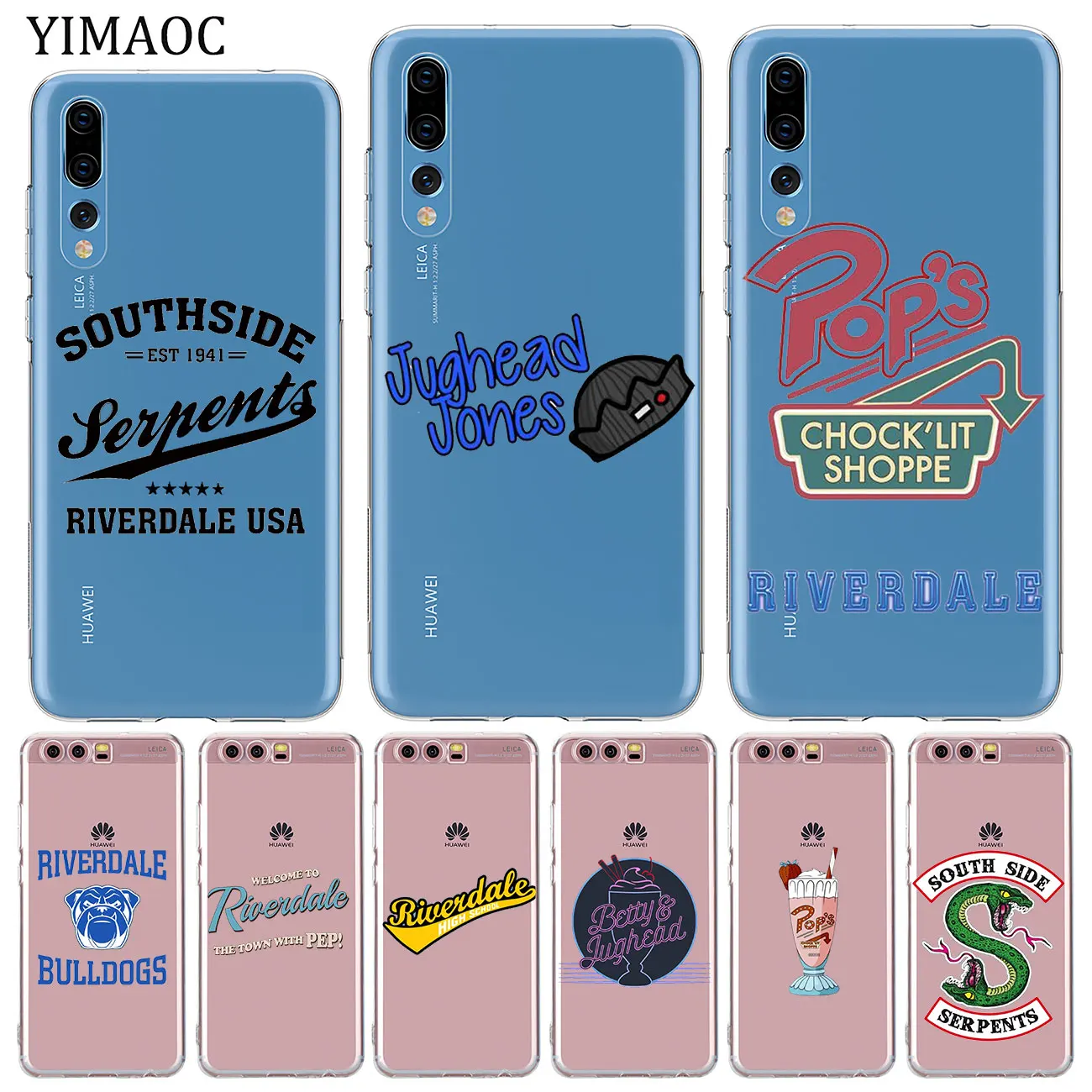 Мягкий силиконовый чехол для Huawei P30 P20 Pro P10 P8 P9 Lite 2017 2016 2015 P smart Z 2019|Бамперы| |