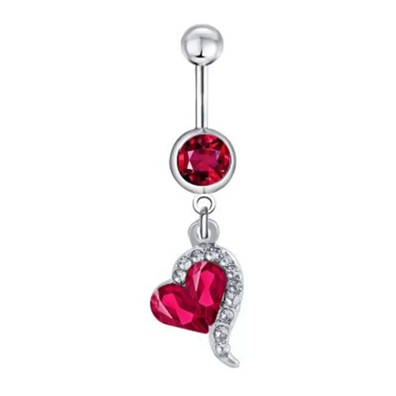 body Navel belly piercing Nombril ombligo heart Zircon belly button rings ring surgical steel body jewelry for women jewellery
body Navel belly piercing Nombril ombligo heart Zircon belly button rings ring surgical steel body jewelry for women jewellery