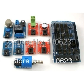 Iduino module Kits-2 Mega Shield V4, Relay module,Gas Sensor, Button,Buzzer,Switch Module for MEGA ADK
Iduino module Kits-2 Mega Shield V4, Relay module,Gas Sensor, Button,Buzzer,Switch Module for MEGA ADK