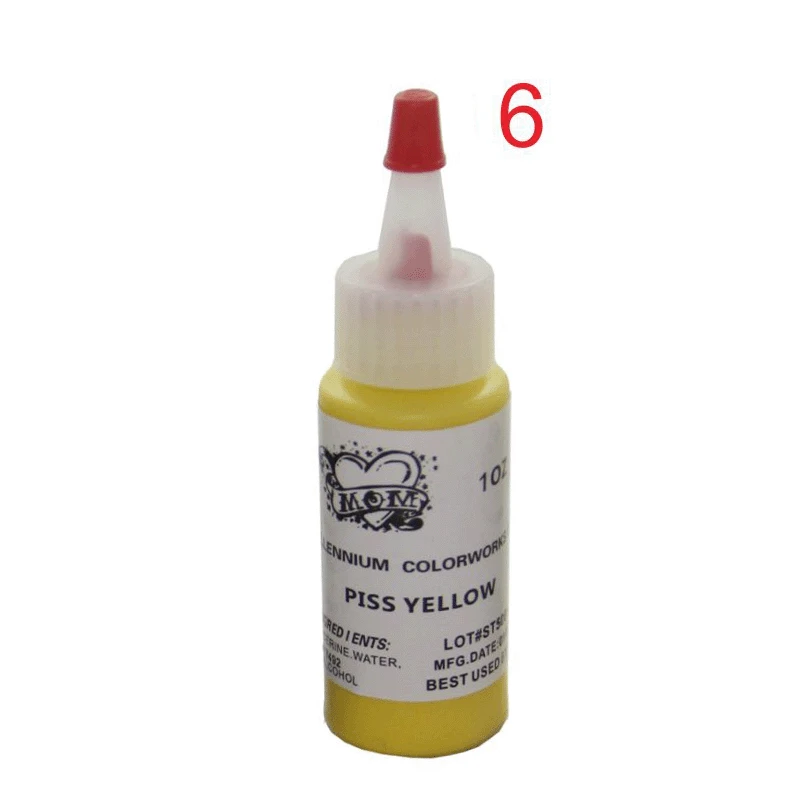 5pcs/lot Permanent makeup pigment colors tattoo ink wholesale makeup supplies 30ml/bottle 1OZ PISS YELLOW
5pcs/lot Permanent makeup pigment colors tattoo ink wholesale makeup supplies 30ml/bottle 1OZ PISS YELLOW