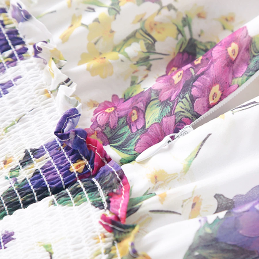 SEQINYY High Street Dresses 2018 Early Autumn Woman's New Fashion Flare Sleeve Ruffles Printed Flowers Floor-Length A-Line Dress
SEQINYY High Street Dresses 2018 Early Autumn Woman's New Fashion Flare Sleeve Ruffles Printed Flowers Floor-Length A-Line Dress