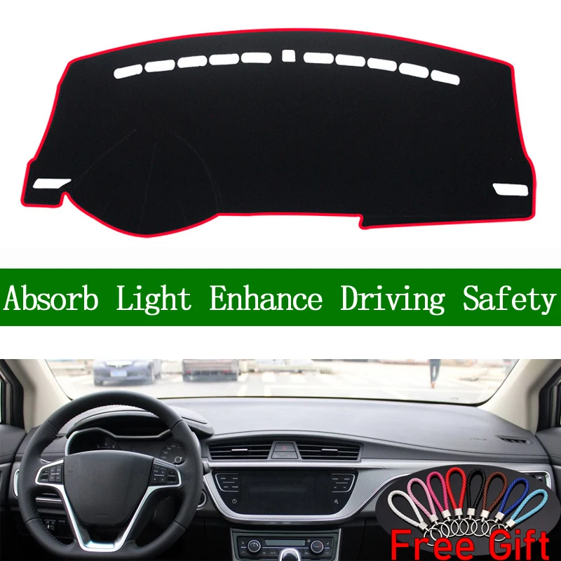For GEELY Emgrand GS 2016 2017 2018 Dashboard Cover Sun Shade Non-slip Dash Mat Pad Carpet Car Stickers Interior Accessories
For GEELY Emgrand GS 2016 2017 2018 Dashboard Cover Sun Shade Non-slip Dash Mat Pad Carpet Car Stickers Interior Accessories