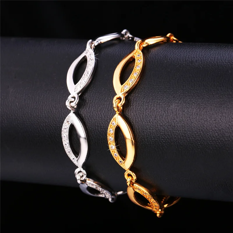 Kpop Chain Bracelets Eye Asymmetry Mask Gold/Silver Color Trendy Brilliant AAA+ Cubic Zirconia Women Bracelet H219
Kpop Chain Bracelets Eye Asymmetry Mask Gold/Silver Color Trendy Brilliant AAA+ Cubic Zirconia Women Bracelet H219