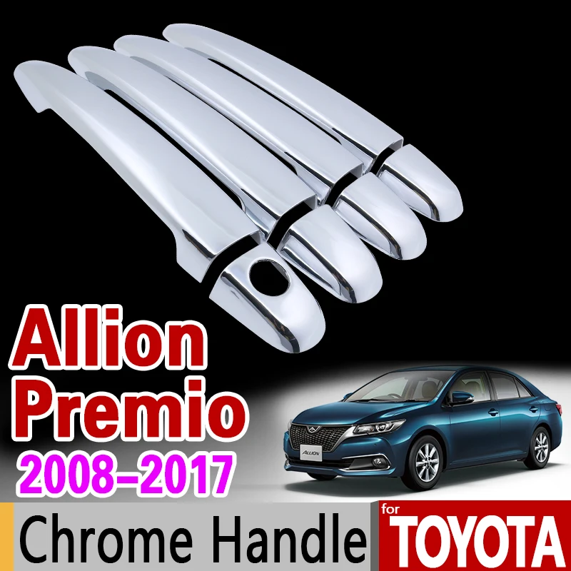 Chrome Handle Cover Trim Set for Toyota Allion Premio T260 T26 2008 2009 2010 2011 2013 2014 2015 2016 2017 2018 Accessories
Chrome Handle Cover Trim Set for Toyota Allion Premio T260 T26 2008 2009 2010 2011 2013 2014 2015 2016 2017 2018 Accessories