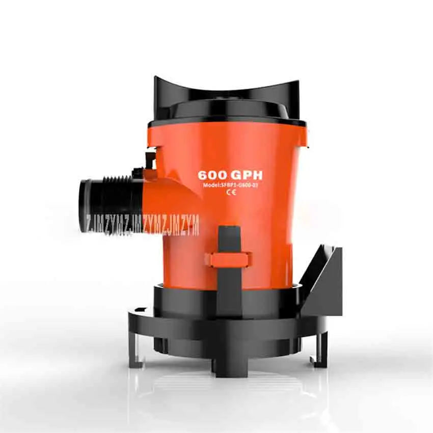 SFBP1-G600-03 12V DC Electric Bilge Pump Ship Drainage Micro Submersible Centrifugal Pump 600GPM/h 3/4 Inch Water Pump Hot Sale
SFBP1-G600-03 12V DC Electric Bilge Pump Ship Drainage Micro Submersible Centrifugal Pump 600GPM/h 3/4 Inch Water Pump Hot Sale