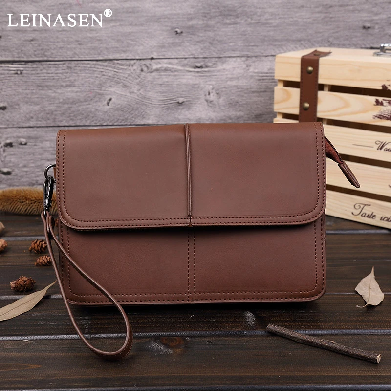 Fashion Vintage PU Leather Handy Bags leisure Male Purse Zipper Men's Clutch Casual Business Day Clutches High quality hand bag
Fashion Vintage PU Leather Handy Bags leisure Male Purse Zipper Men's Clutch Casual Business Day Clutches High quality hand bag