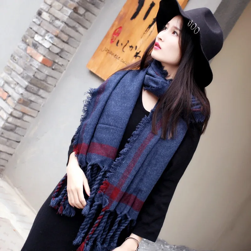 Mingjiebihuo Twist tassel large scarf border atmosphere wild warm students simple shawl women girls
Mingjiebihuo Twist tassel large scarf border atmosphere wild warm students simple shawl women girls