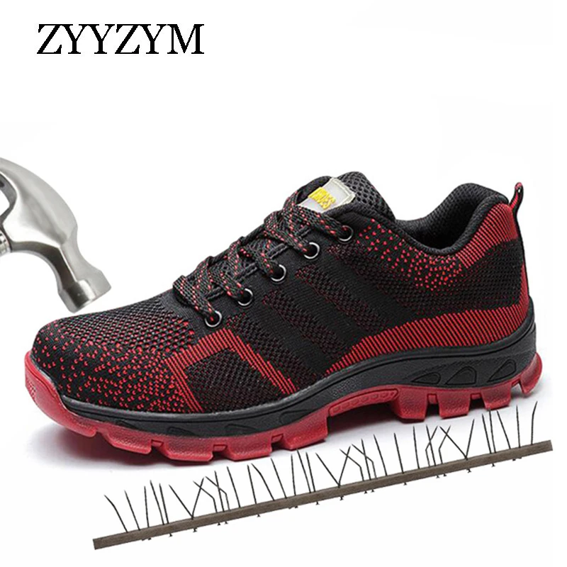 ZYYZYM Men Working Safety Shoes Outdoor Steel Toe Protective Puncture Breathable Safety Boots For Men Indestructible Shoes
ZYYZYM Men Working Safety Shoes Outdoor Steel Toe Protective Puncture Breathable Safety Boots For Men Indestructible Shoes