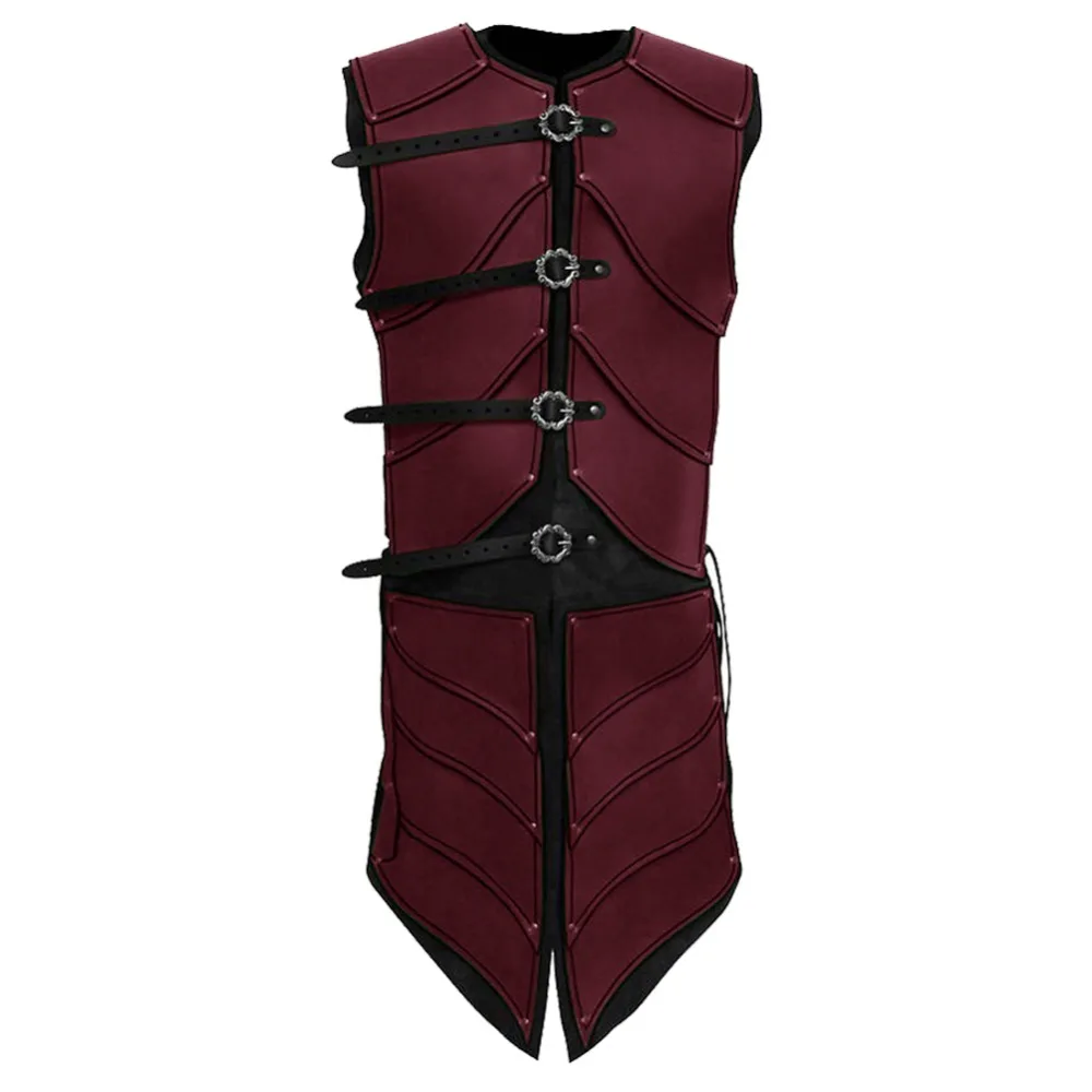 Adult Men Medieval Costumes Clothing Round Neck Sleeveless Vintage Victorian Top Jacket Outfit Costume Halloween Cosplay
Adult Men Medieval Costumes Clothing Round Neck Sleeveless Vintage Victorian Top Jacket Outfit Costume Halloween Cosplay