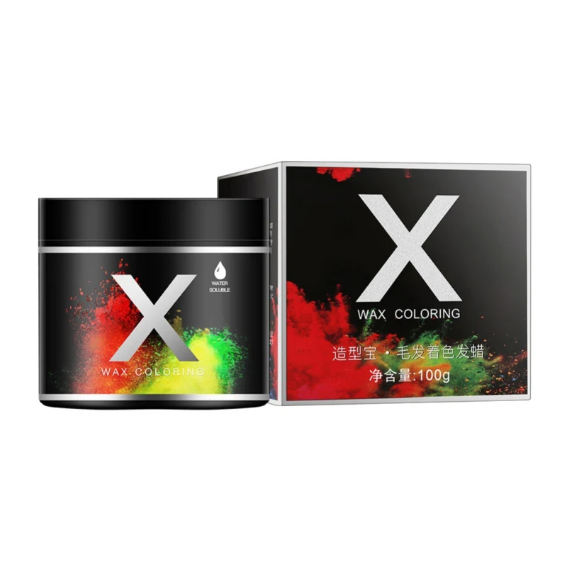 100g Harajuku DIY One-time Hair Color Wax Mud Dye Cream Temporary Modeling Hair Dye Color Hair Wax 8 Colors
100g Harajuku DIY One-time Hair Color Wax Mud Dye Cream Temporary Modeling Hair Dye Color Hair Wax 8 Colors