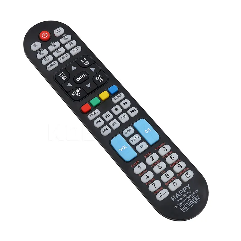 Kebidu RM-L1107 + 3 ТВ пульт дистанционного управления для всех светодиодных
