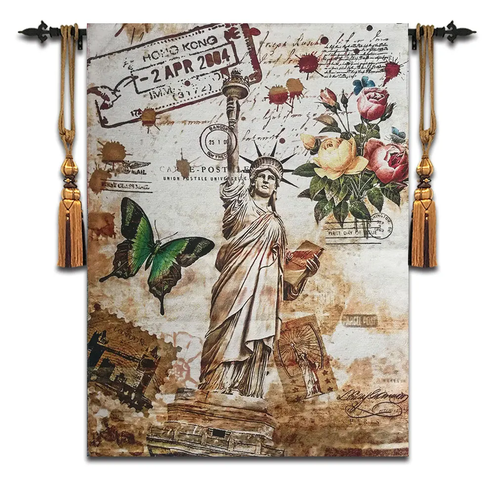 Belgian tapestry European romantic feeling Characteristic stamp tapestries "Big Ben" 60X80CM
Belgian tapestry European romantic feeling Characteristic stamp tapestries "Big Ben" 60X80CM