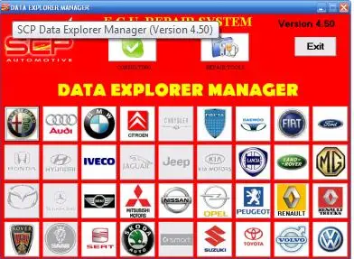 

ECU SCP Data Explorer Manager Full+crack