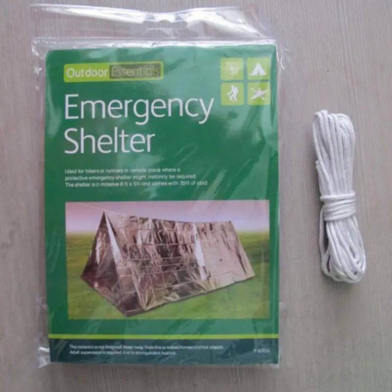 Emergency Blanket Waterproof 240*150cm Travel Kit Survival Tool Outdoor Camping Climbing Equipment curtain Tent Gear
Emergency Blanket Waterproof 240*150cm Travel Kit Survival Tool Outdoor Camping Climbing Equipment curtain Tent Gear