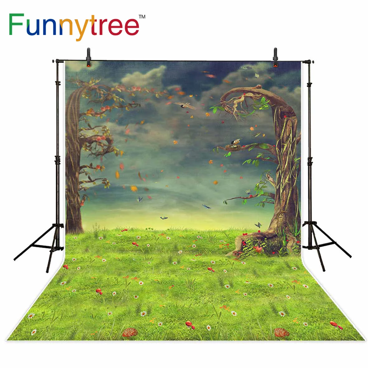 Funnytree photography backdrop spring tree grass butterfly bird flower fairy tale background photocall photobooth photographic
Funnytree photography backdrop spring tree grass butterfly bird flower fairy tale background photocall photobooth photographic