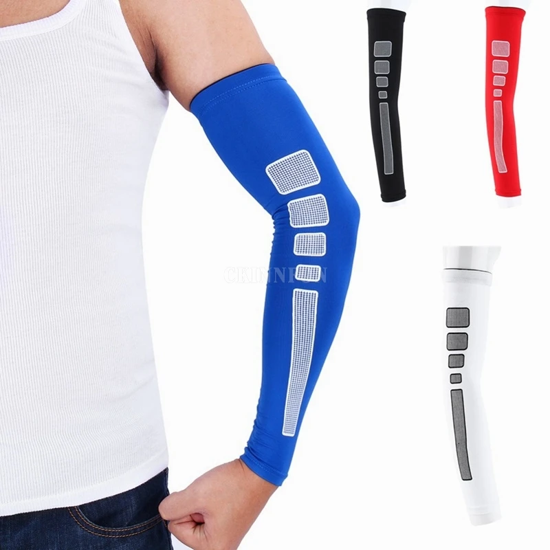 100Pcs/Lot New Sports Arm Sleeve Cycling Compression Arm Warmers Elbow Protector
100Pcs/Lot New Sports Arm Sleeve Cycling Compression Arm Warmers Elbow Protector
