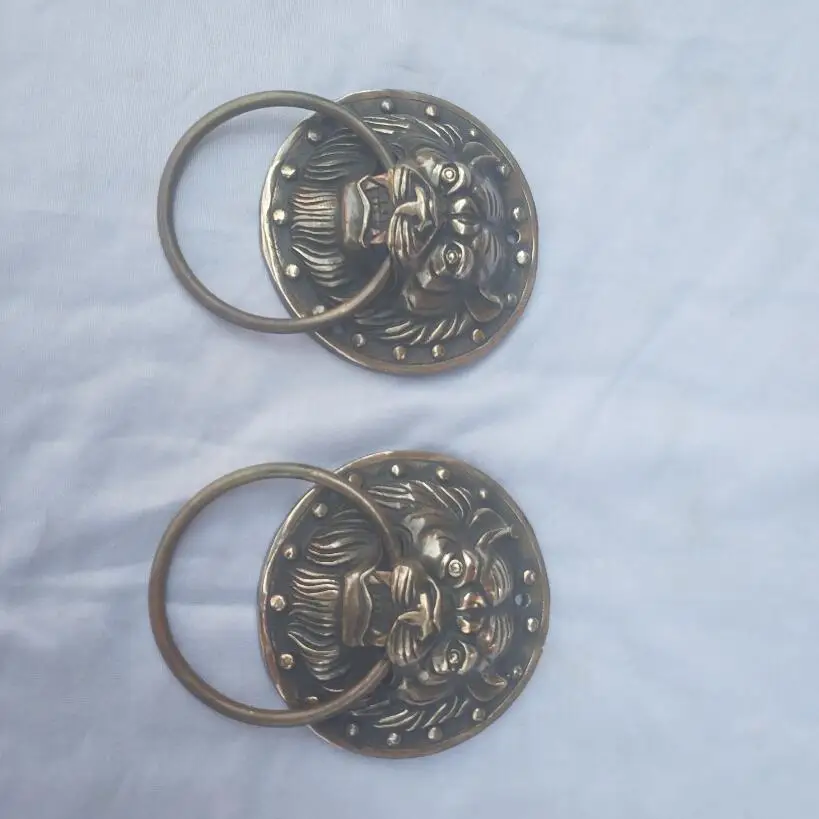 Home door decoration accessories,Collection 1 Pair Chinese Old Bronze Tiger Door bell,Antique style Metal Knocker
Home door decoration accessories,Collection 1 Pair Chinese Old Bronze Tiger Door bell,Antique style Metal Knocker