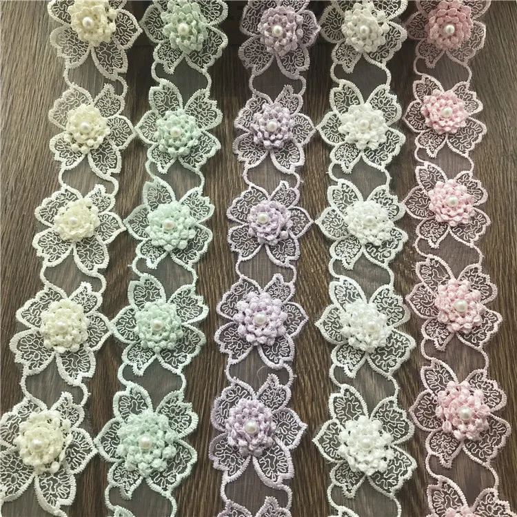 2yards flower peal beaded organza lace fabric trimming lace trim for applique dress accessaries Diy skirt doll lace ribbon trim
2yards flower peal beaded organza lace fabric trimming lace trim for applique dress accessaries Diy skirt doll lace ribbon trim