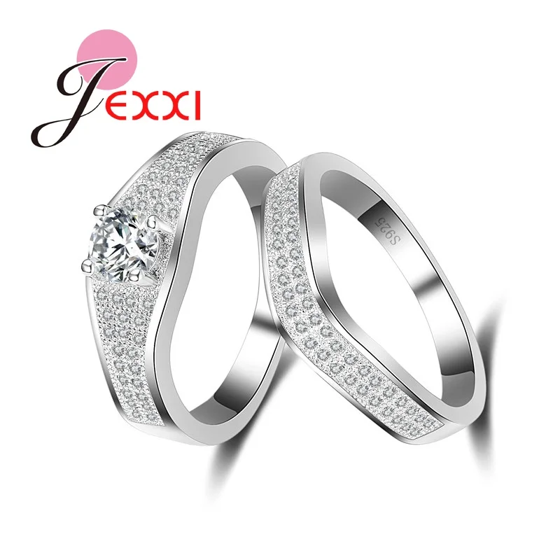 Hot Elegant Women Engagement Wedding Princess Rings 100% 925 Sterling Silver Needle Finger Rings Bijoux Jewelry
Hot Elegant Women Engagement Wedding Princess Rings 100% 925 Sterling Silver Needle Finger Rings Bijoux Jewelry