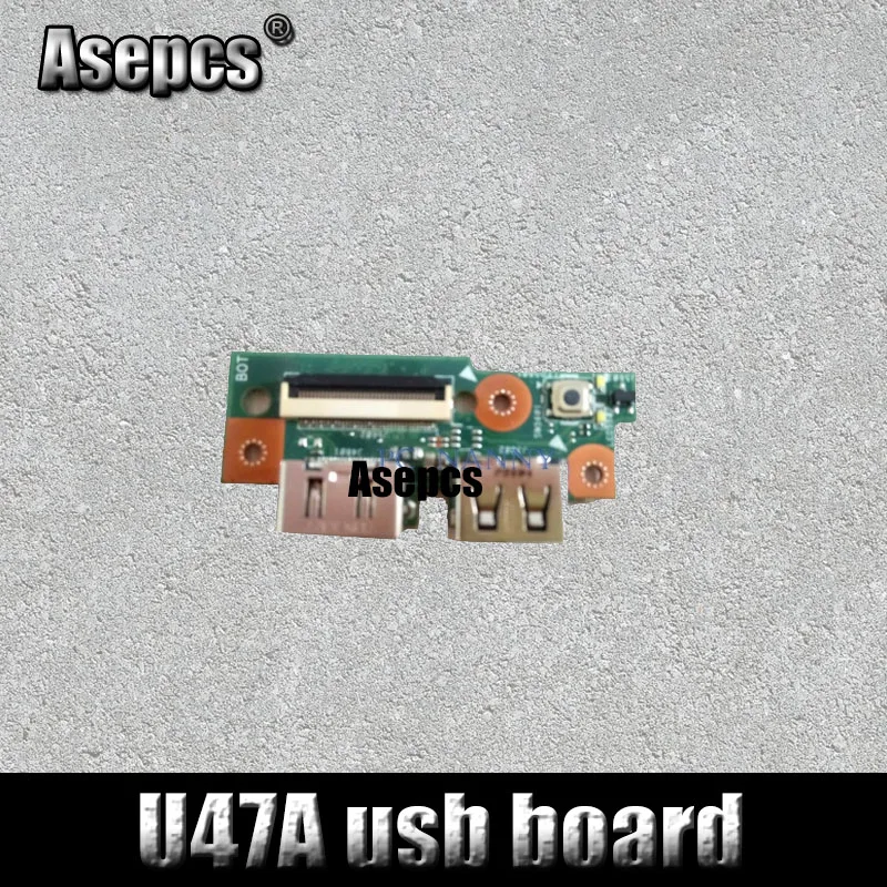 Для For Asus U47VC USB POWER VGA плата U47VC_AEDIA_BOARO работает|Компьютерные кабели и разъемы| |