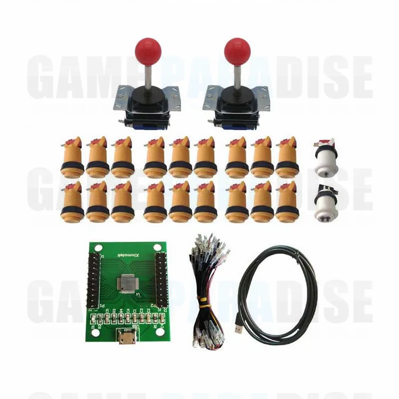 2 players PC PS/3 2 IN 1 to arcade iron panel 8ways zippy joystick with long shaft &America button
2 players PC PS/3 2 IN 1 to arcade iron panel 8ways zippy joystick with long shaft &America button