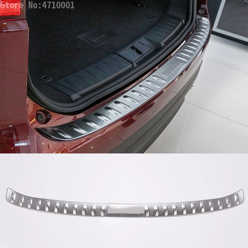 Stainless Steel Car Tail Trunk Bumper Door Threshold Protector Plate Cover Trim For Jaguar F-Pace x761 Car Accessories With logo
Stainless Steel Car Tail Trunk Bumper Door Threshold Protector Plate Cover Trim For Jaguar F-Pace x761 Car Accessories With logo