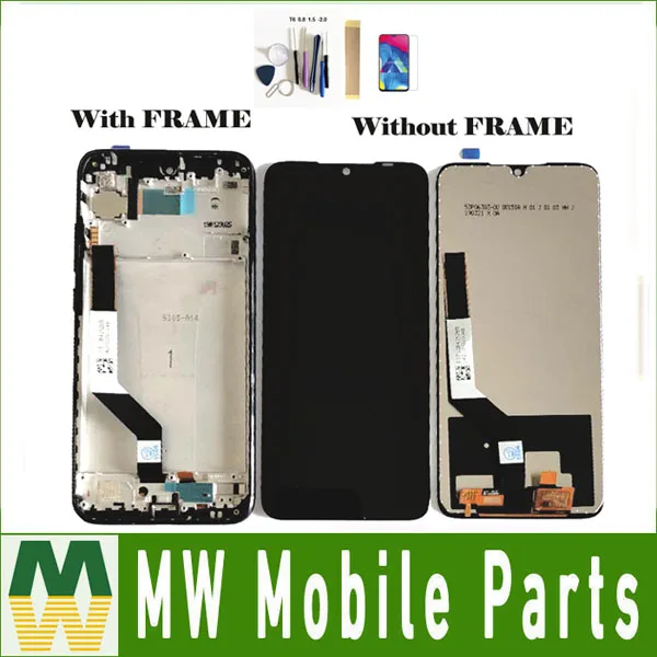 With/Without Frame For Xiaomi Redmi Note 7 Note7 Note7 pro LCD Display Touch Screen Digitizer Assembly Black Color With Kit
With/Without Frame For Xiaomi Redmi Note 7 Note7 Note7 pro LCD Display Touch Screen Digitizer Assembly Black Color With Kit