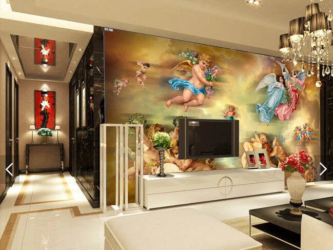 Custom continental wallpaper. Angel painting,3D retro wall painting for the living room sofa backdrop papel de parede
Custom continental wallpaper. Angel painting,3D retro wall painting for the living room sofa backdrop papel de parede
