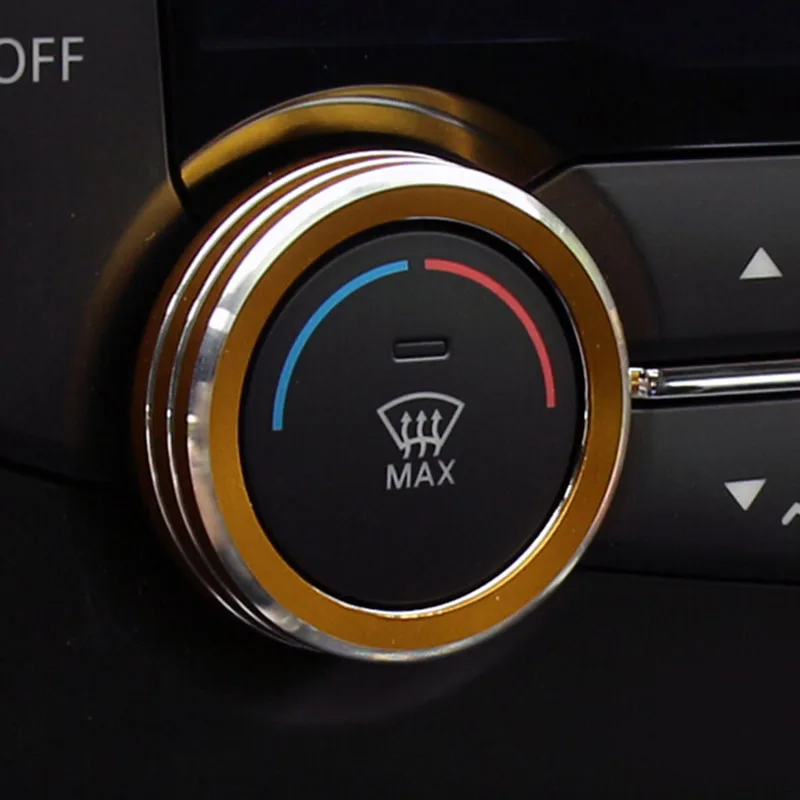 STYO Car converted audio knobs Air-conditioned decorative knobs circle sticker trim for RENAULT KADJAR 2016 2017 2018
STYO Car converted audio knobs Air-conditioned decorative knobs circle sticker trim for RENAULT KADJAR 2016 2017 2018