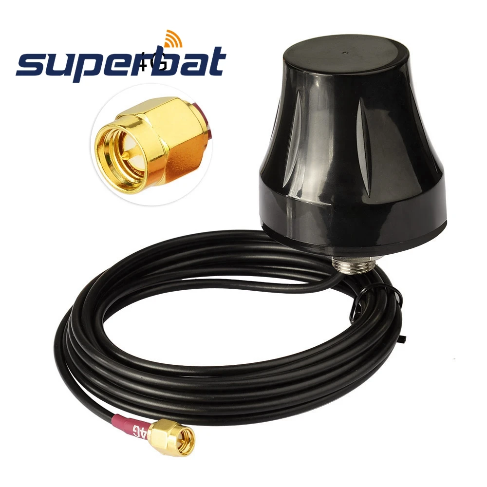 Superbat Screw Mount Omni-directional 2dBi 4G LTE Antenna SMA Male for 4G LTE Router Vehicle Truck RV Motorhome Marine Boat Mobi
Superbat Screw Mount Omni-directional 2dBi 4G LTE Antenna SMA Male for 4G LTE Router Vehicle Truck RV Motorhome Marine Boat Mobi